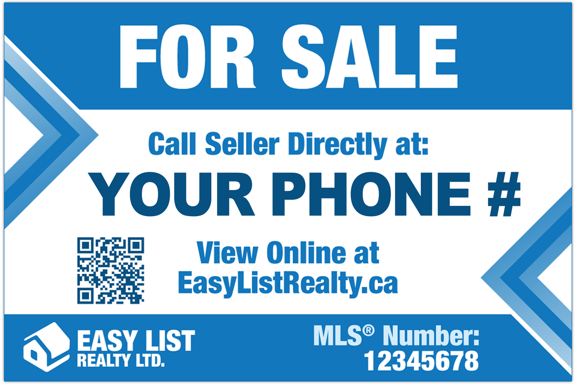 FSBO Main Lawn Sign