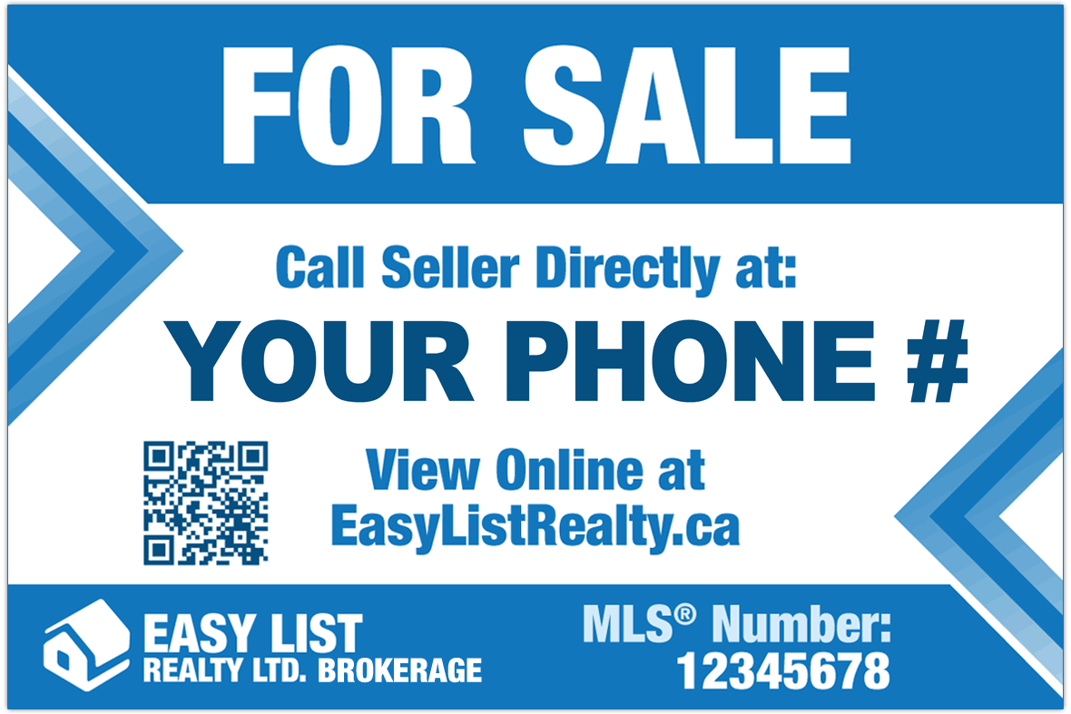 FSBO Main Lawn Sign